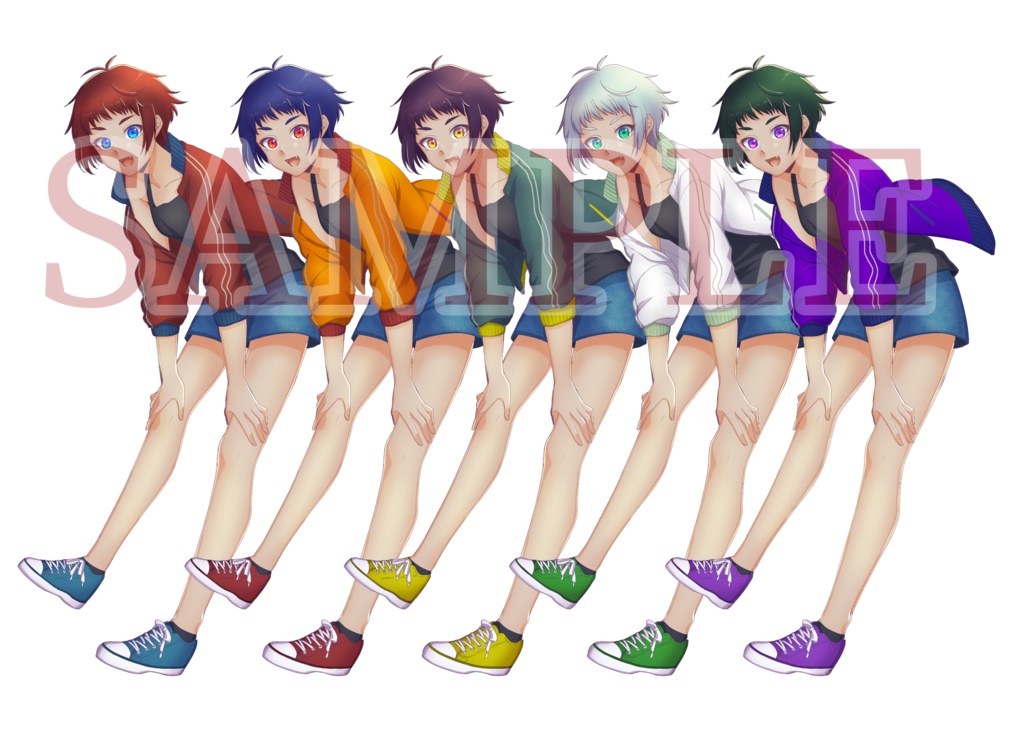 立ち絵素材〈元気っ子〉