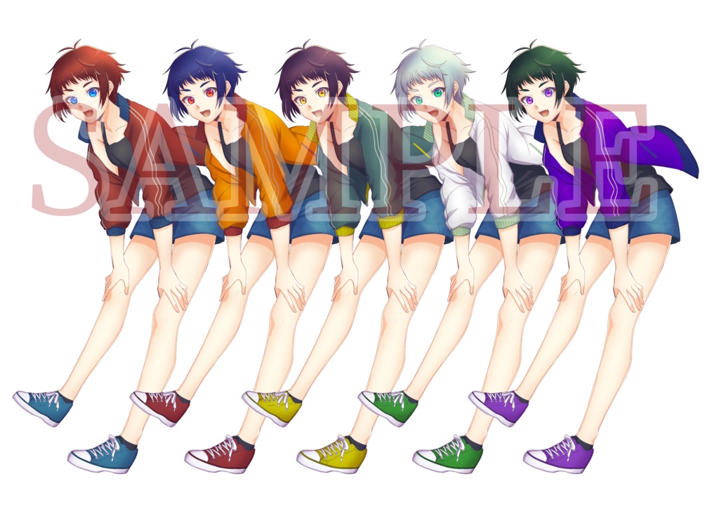 立ち絵素材〈元気っ子〉