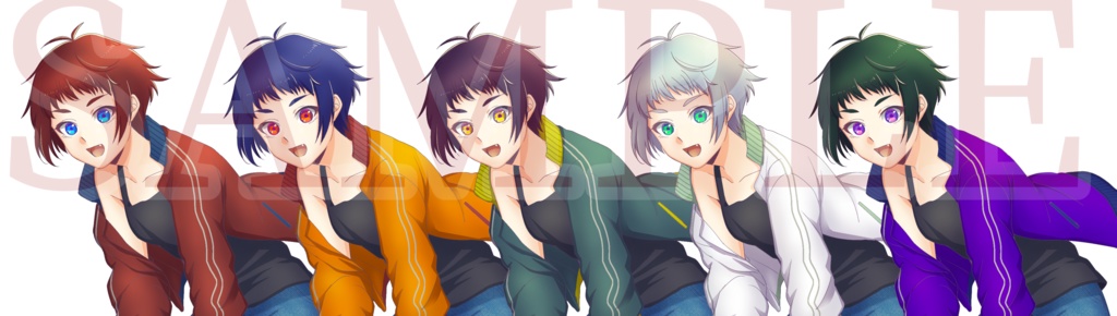 立ち絵素材〈元気っ子〉