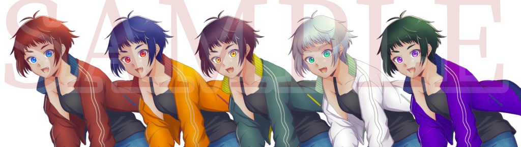 立ち絵素材〈元気っ子〉