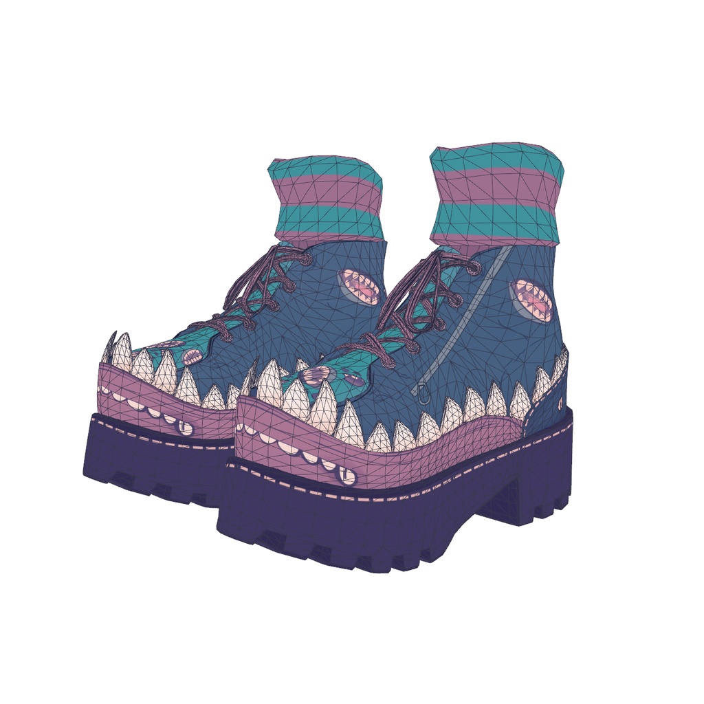 |MMD+VRM| monster boots for VTuber用 モンスターブーツ