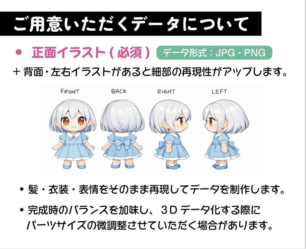 イラストから!★ちびキャラ★フィギュア制作