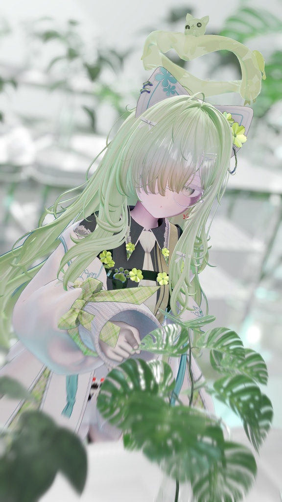 💜Sale中💜病みかわぷるヘイロー/Yamipuru Halo【VRChat向け】