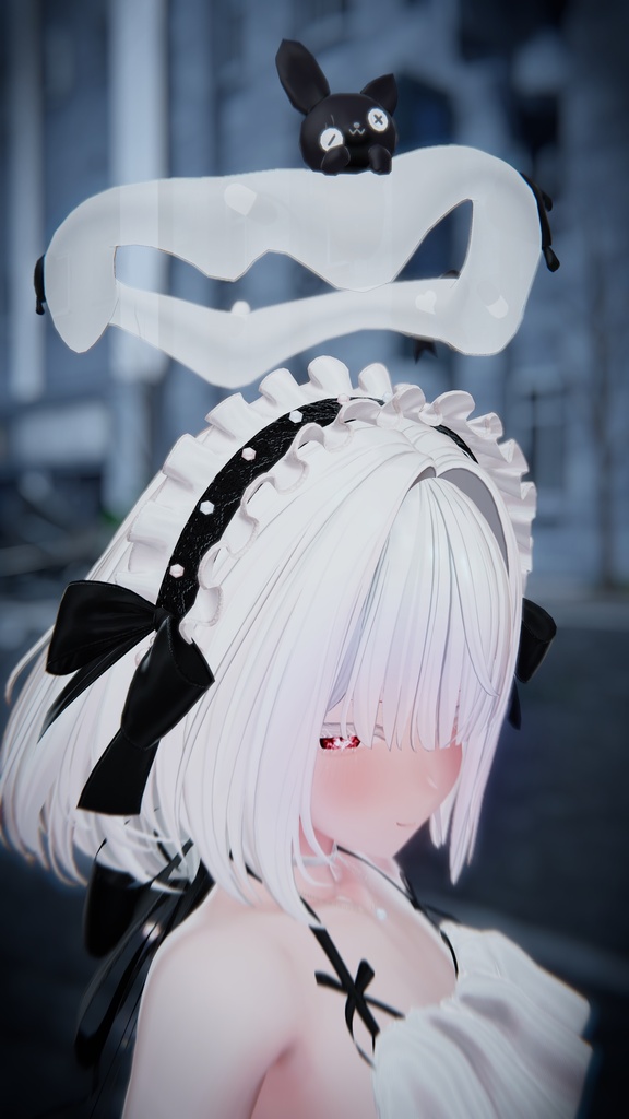 💜Sale中💜病みかわぷるヘイロー/Yamipuru Halo【VRChat向け】