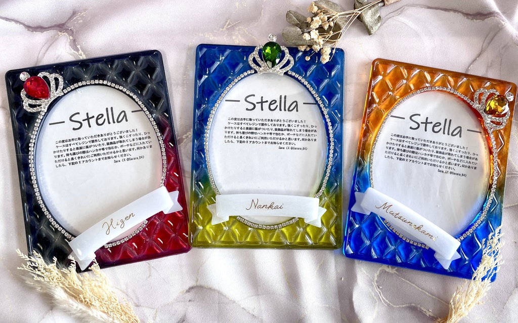 刀剣男士モチーフブロマイドケース