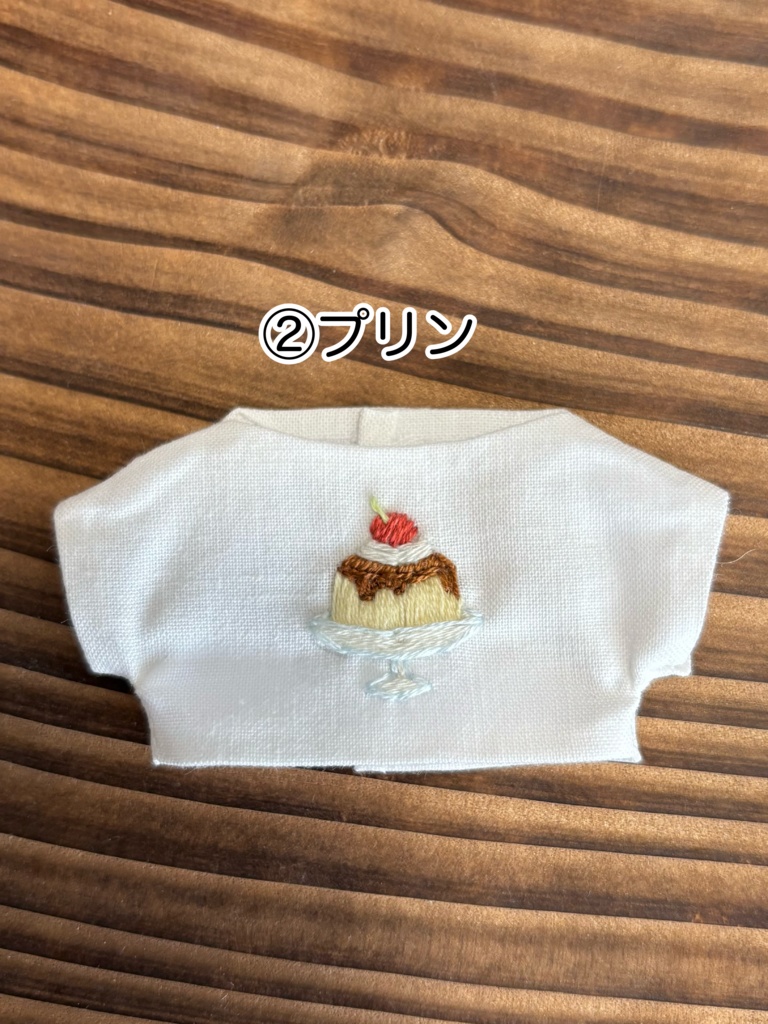 刺繍Tシャツ スイーツ