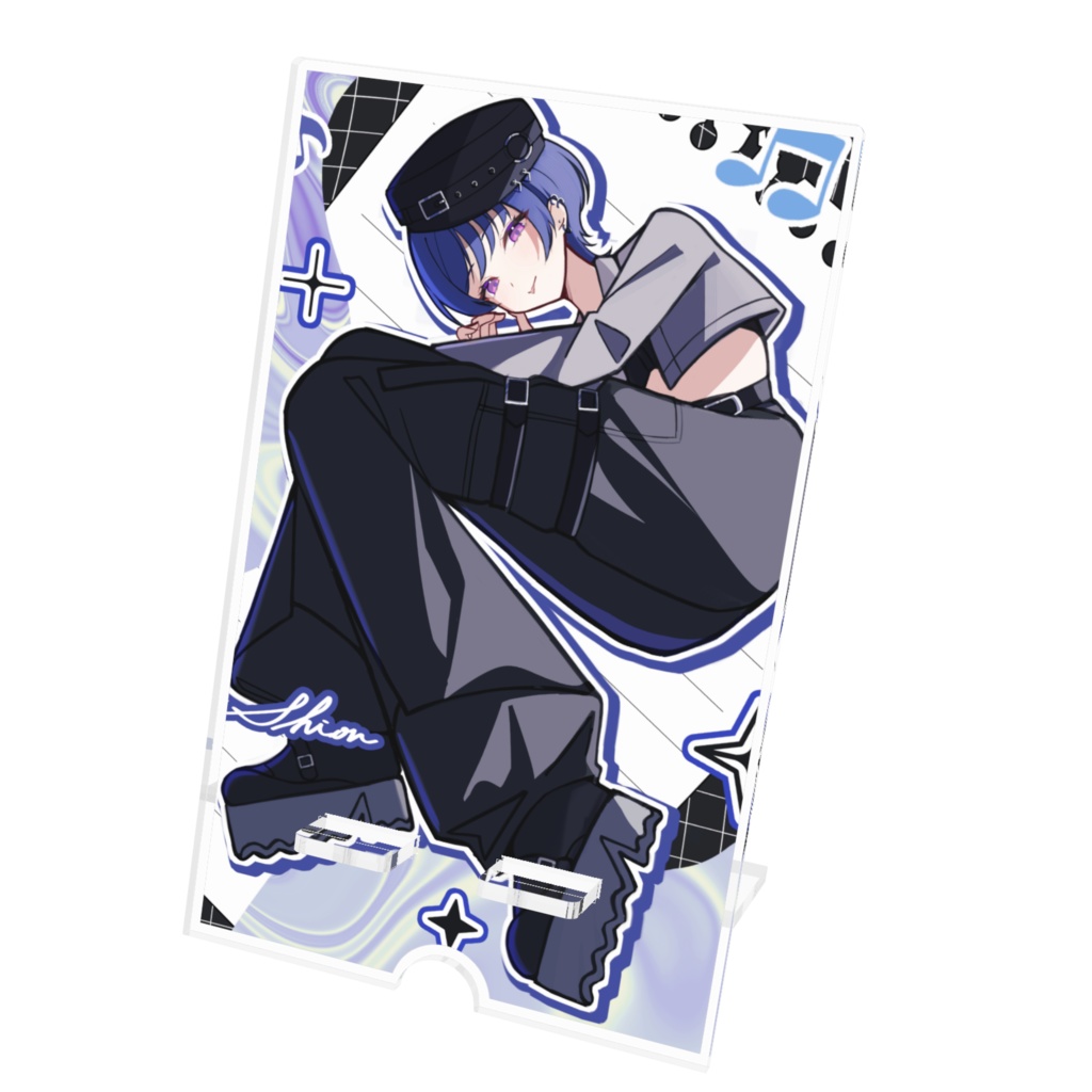 アクリルスマホスタンド