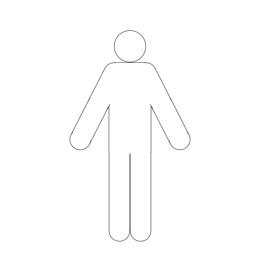 ピクトグラム(直立)