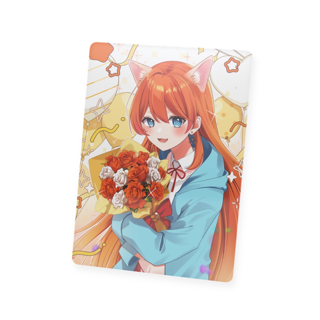 みけたん誕生日プラスチックカード