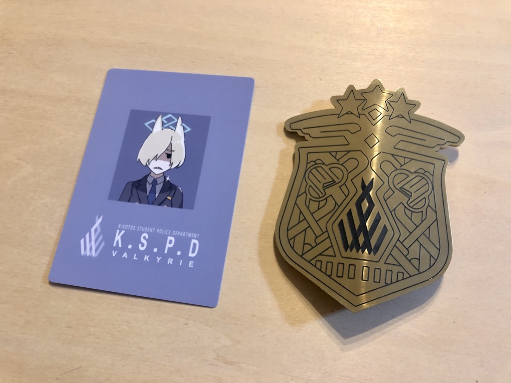 ブルーアーカイブ ポリスバッジ