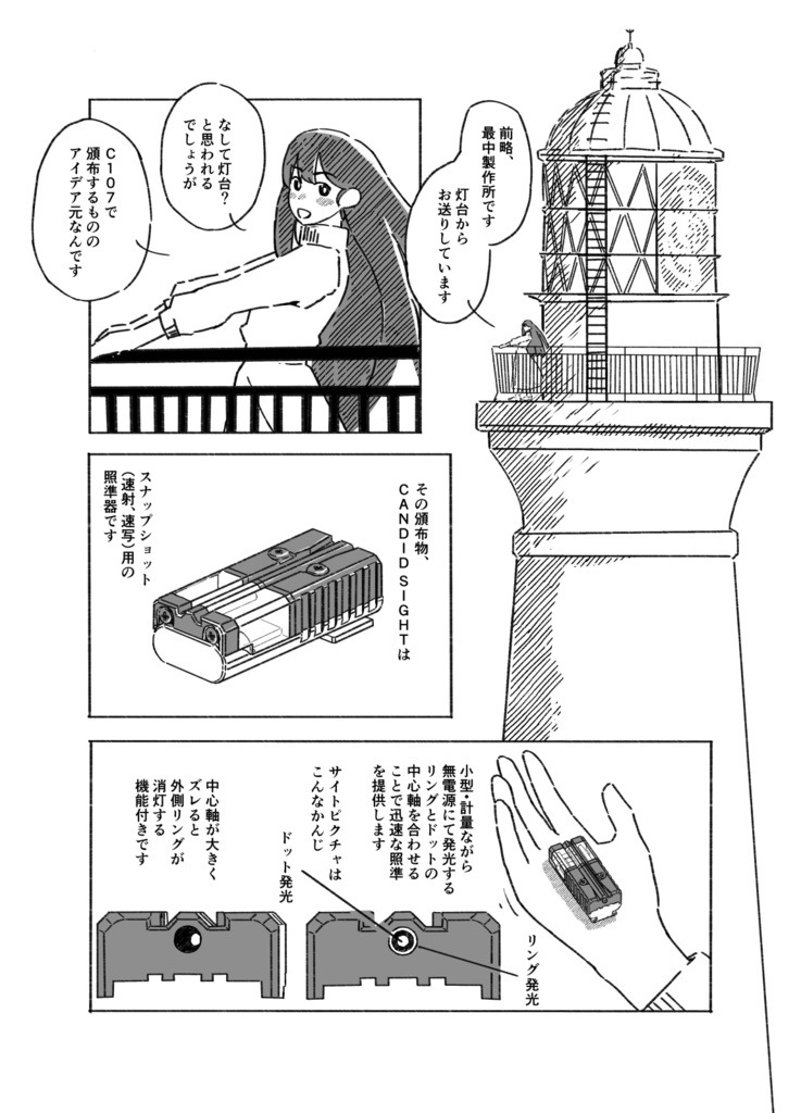 CANDID SIGHT C107新刊(説明書)セット