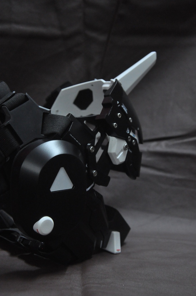 MANTA cyberpunk covermask | wearable 3D printed mask .