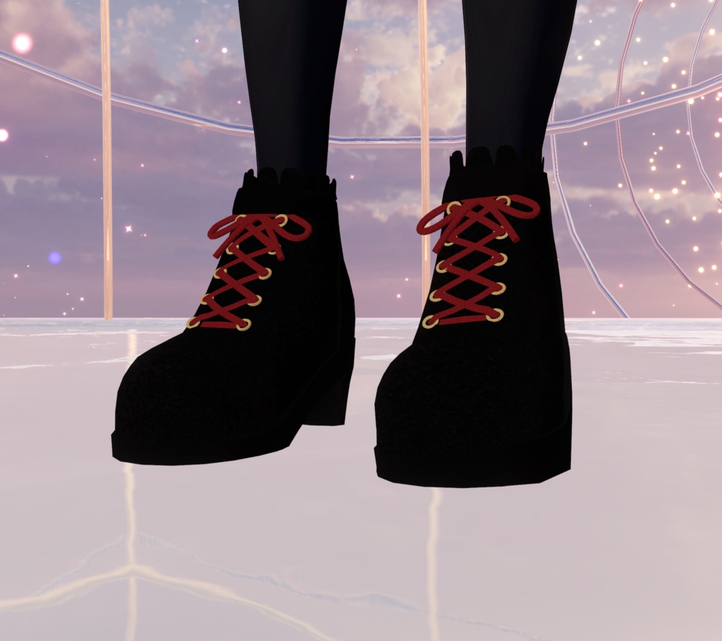 【7アバター対応】組みひもブーツ【無料】