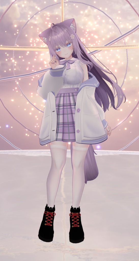 【7アバター対応】組みひもブーツ【無料】