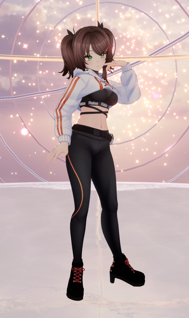 【7アバター対応】組みひもブーツ【無料】