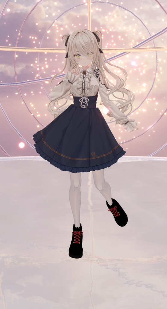 【7アバター対応】組みひもブーツ【無料】