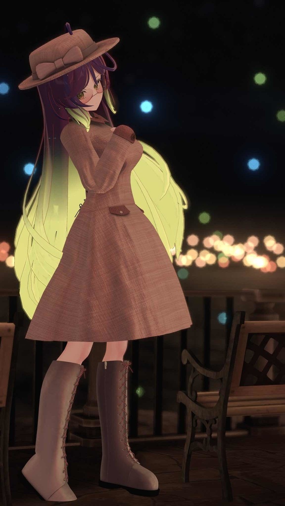 【MA対応】3D衣装モデル Etude【7アバター対応】