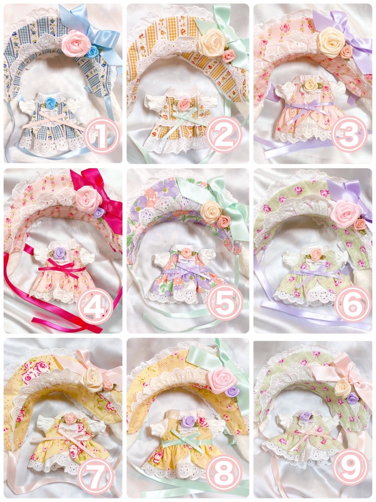 💐Usagi Madame💐ボンネットver(9種)