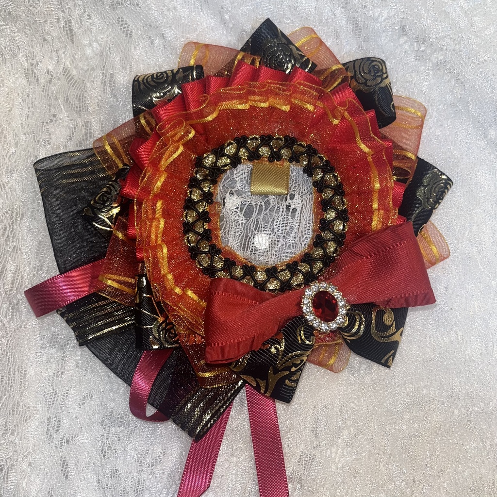 ロゼット 赤系 52-55缶 推し活