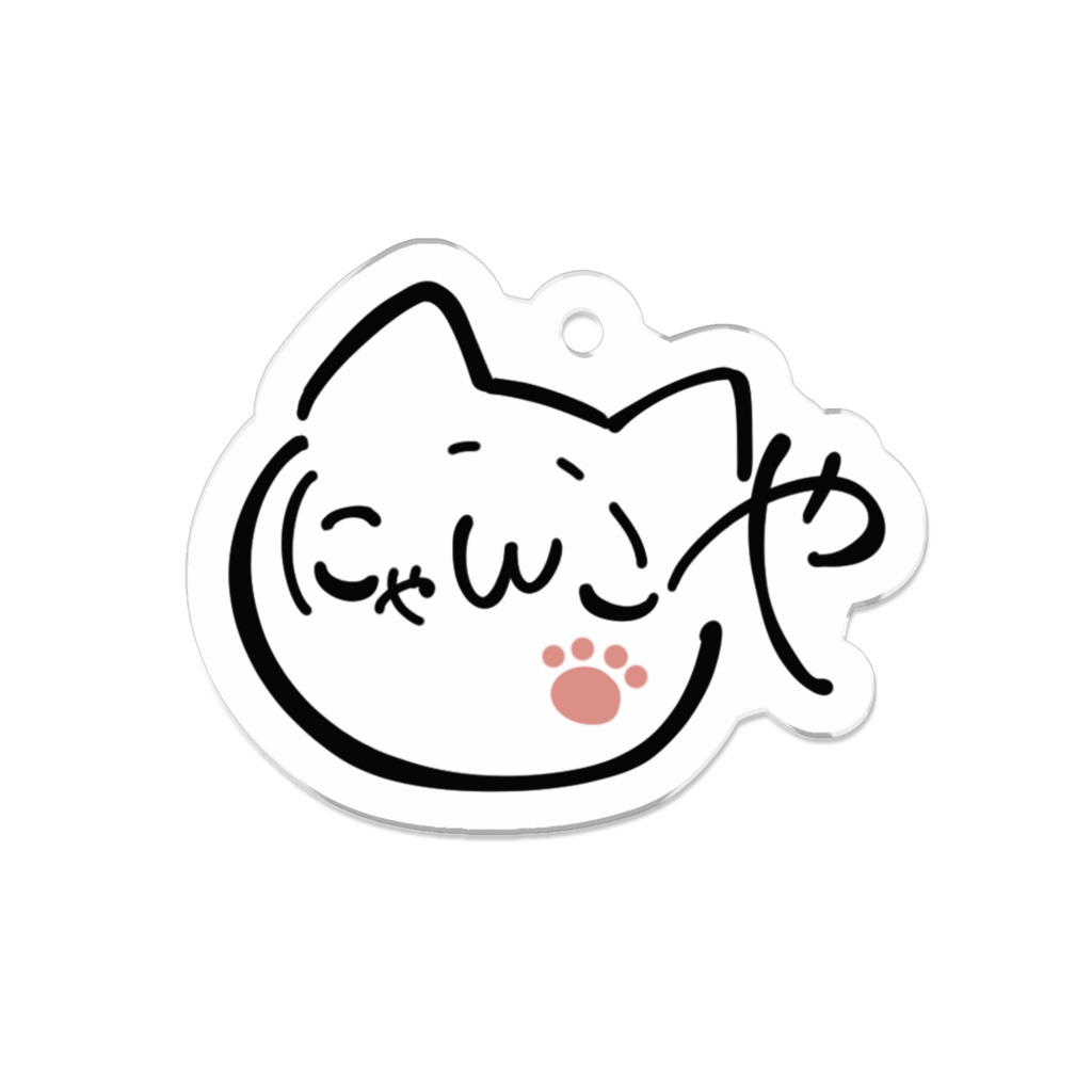 にゃんこ屋アクリルキーホルダー