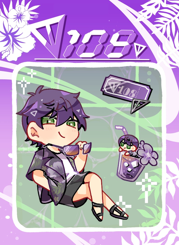 咎人パッケージ風アクキー