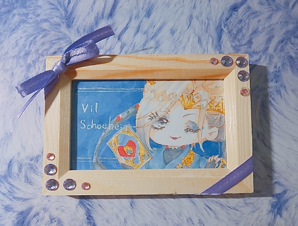 ミニ原画 イラスト ツイステ ジェイド ヴィル