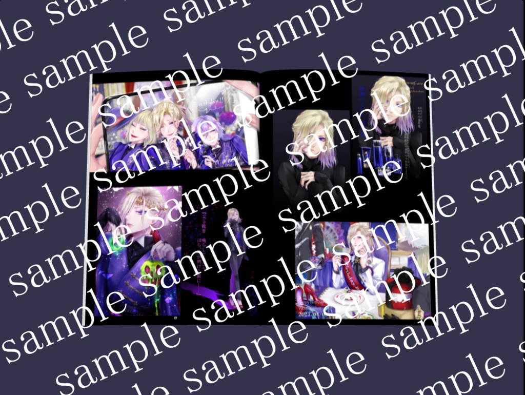 【予約販売】➡再販 twstイラスト集--ファンアート-