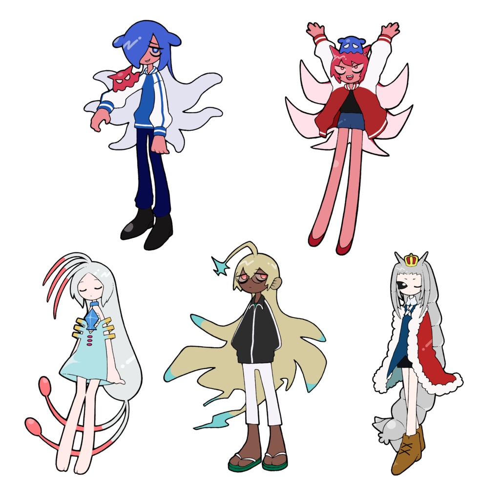 深海魚 ステッカーセット