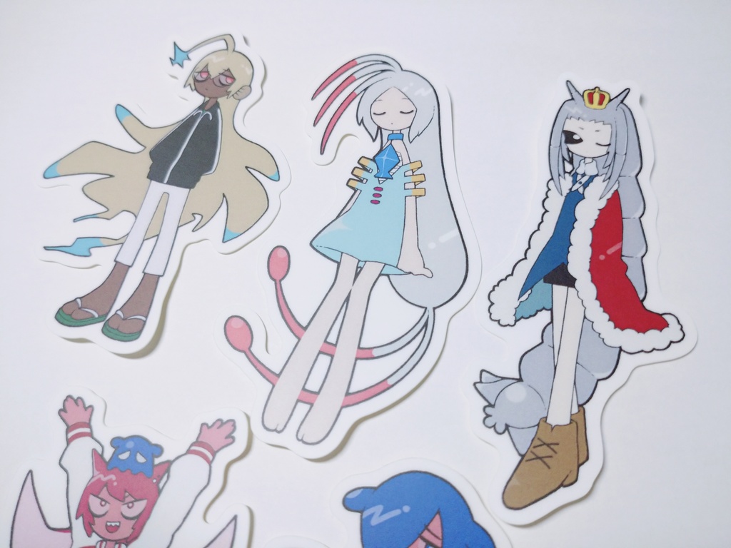 深海魚 ステッカーセット