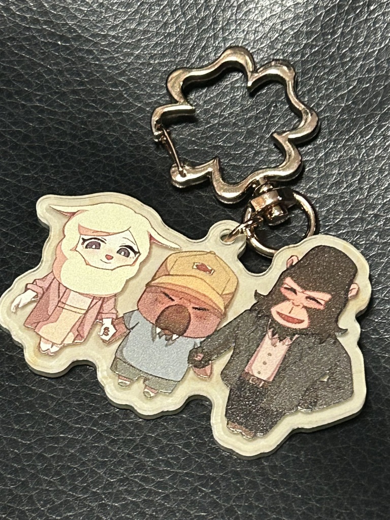 小戸剛白アクキー