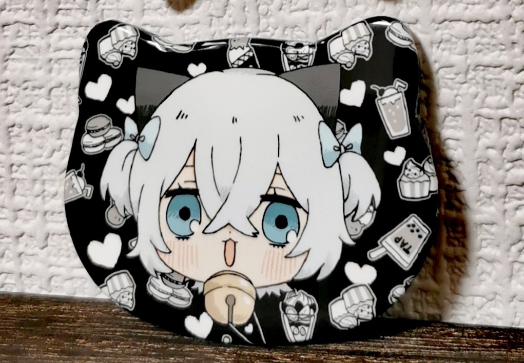 哀くん缶バッチ