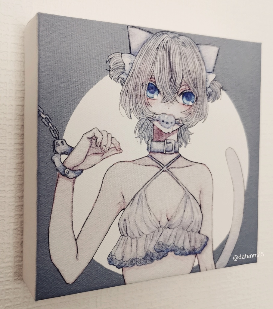 白猫(哀くん)キャンバスプリント