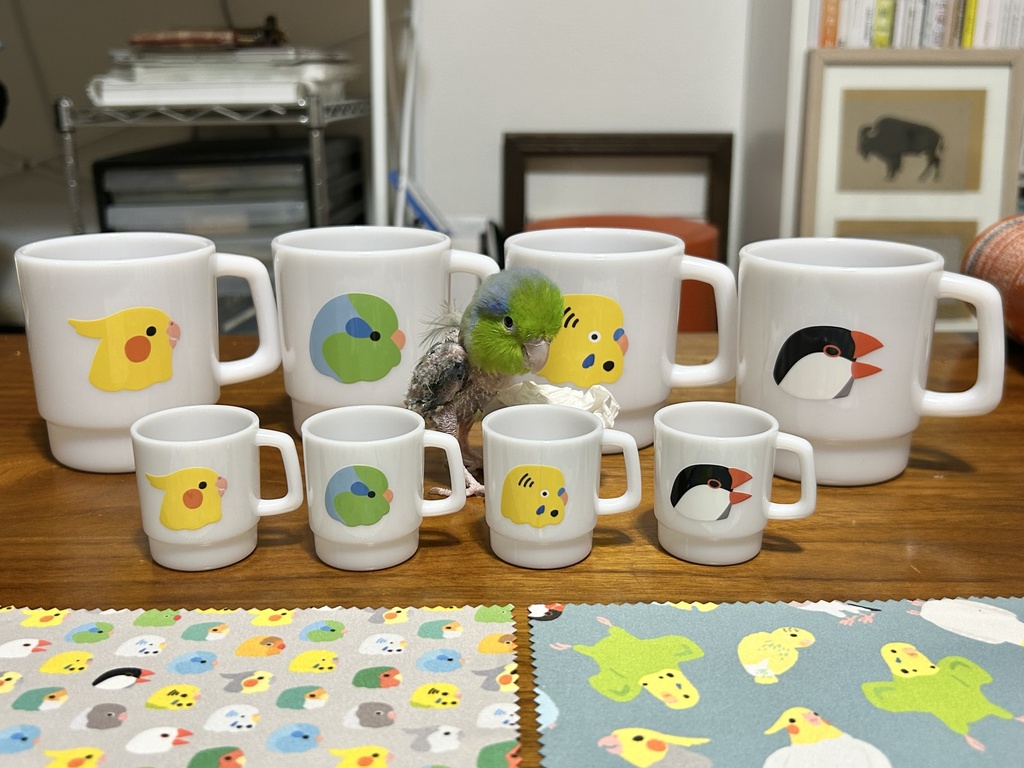 まめちゃん印のプラマグカップ