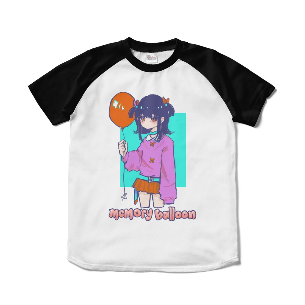 memory balloon🎈ラグランTシャツ