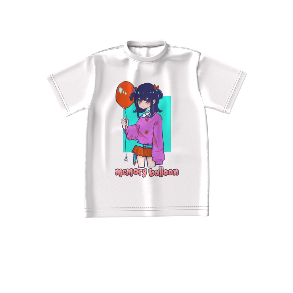 memory balloon🎈ビッグシルエットTシャツ