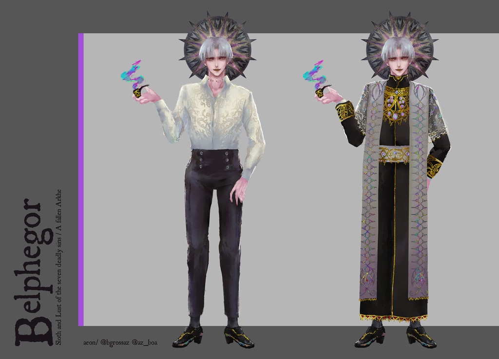 【天使/堕天使一体型】ズボンズラサレテンシシリーズ/アクリルキーホルダー