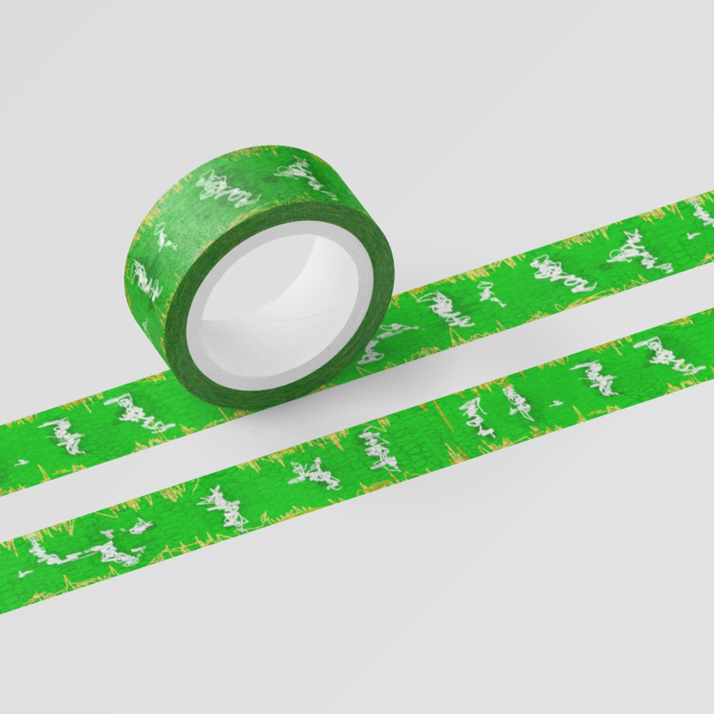 A001:Emerald tree boa /Ammonia Masking tapes