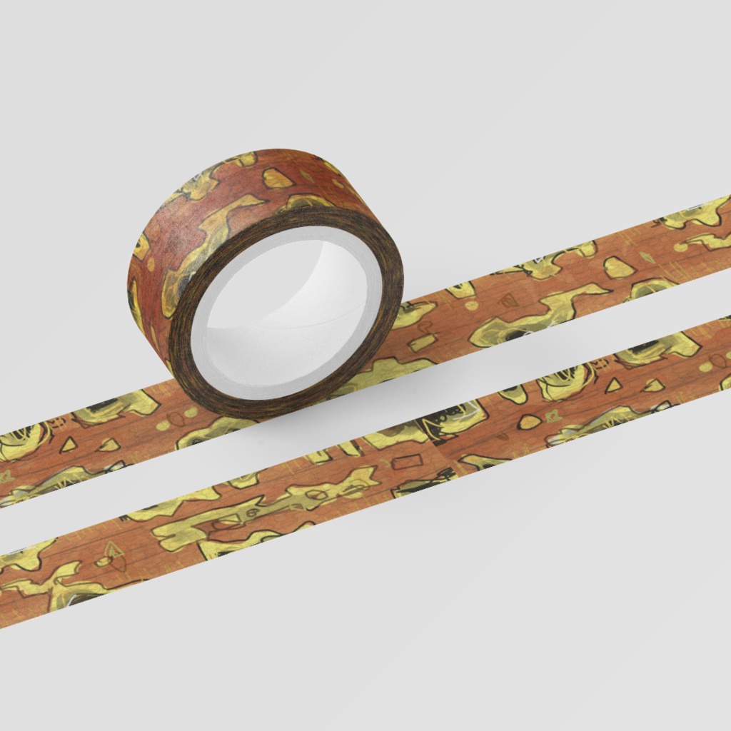 A003:Malaysian blood python ※繋ぎ目部分改変予定あり/Ammonia Masking tapes