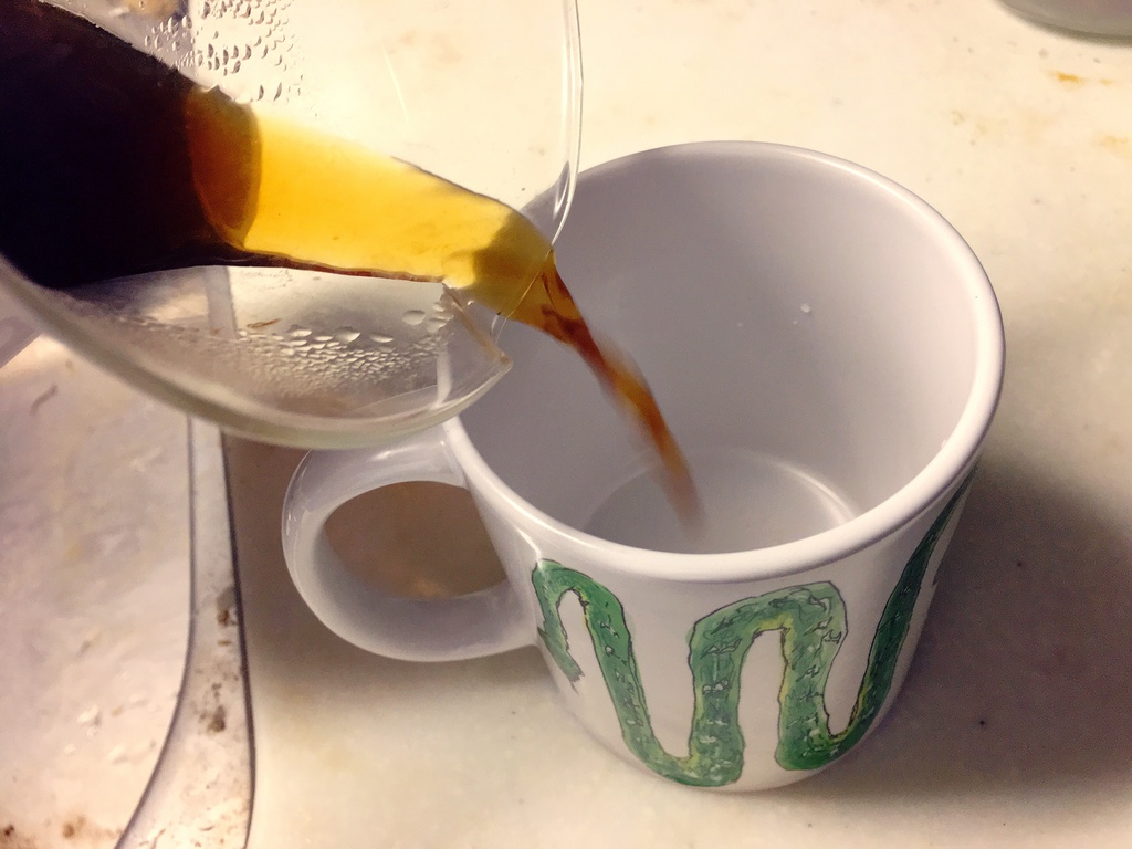 MUG(陶器製)現在2種/Barista Barn owl(バリスタのメンフクロウ)/Emerald tree boa and her babies(エメラルドツリーボア)/Ammonia