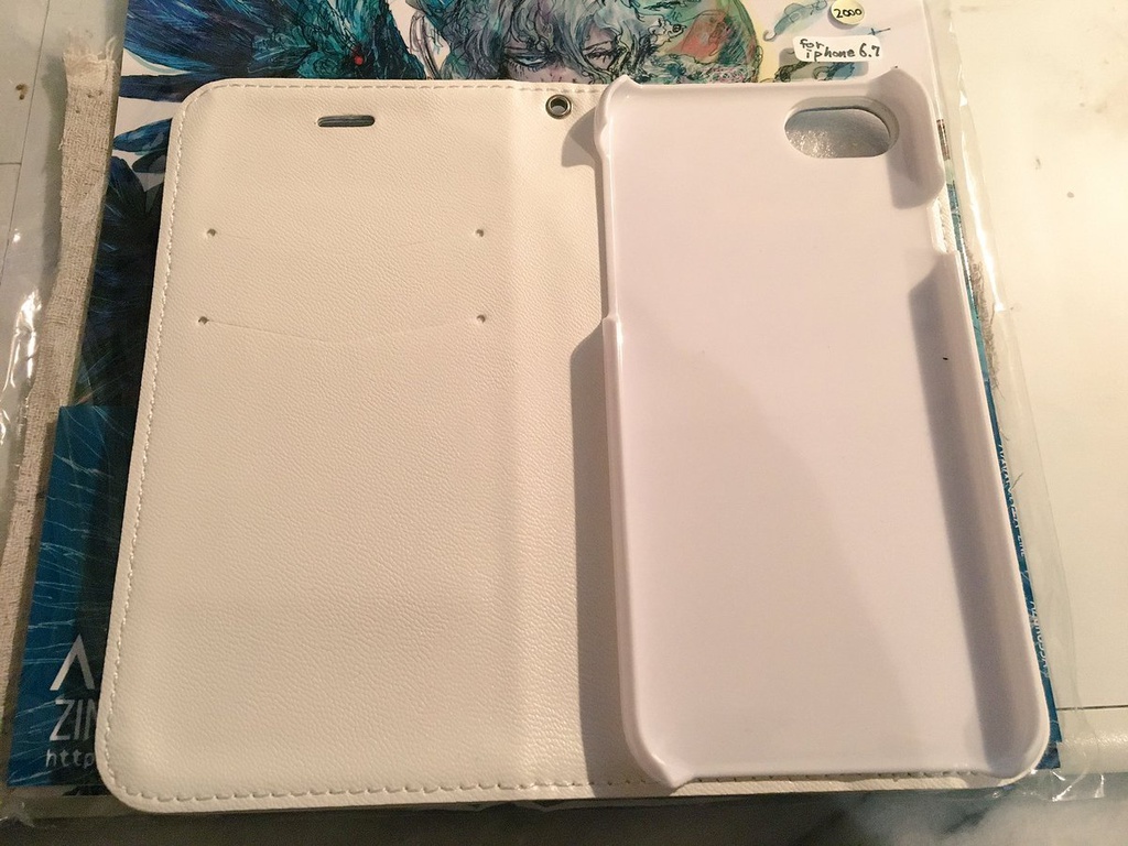 【自宅発送】Monitor lizards/for iphone6, iphone7 case ※別スマホ用のケースは受注生産です/Ammonia