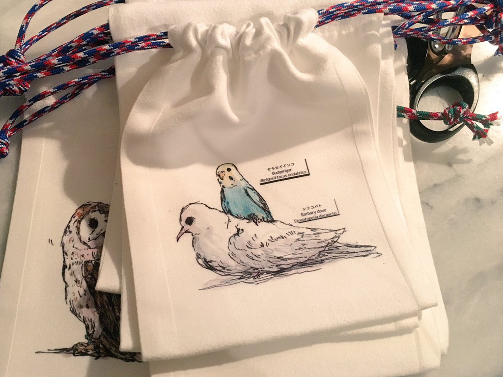 AmmoniaKINCHAKU/きんちゃく(巾着)/現在4種/15cmx11cm