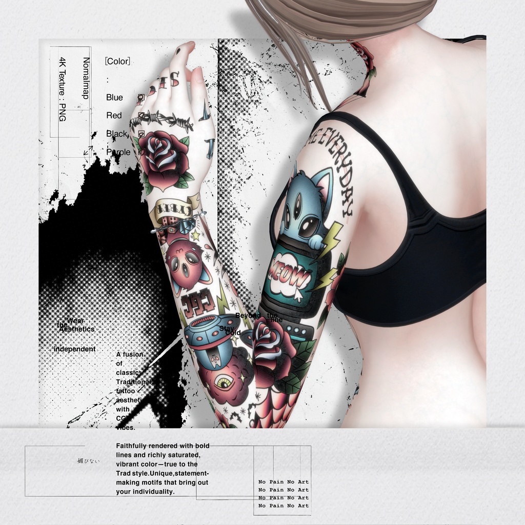 Cyber Trad Tattoo/サイバートラッドタトゥー