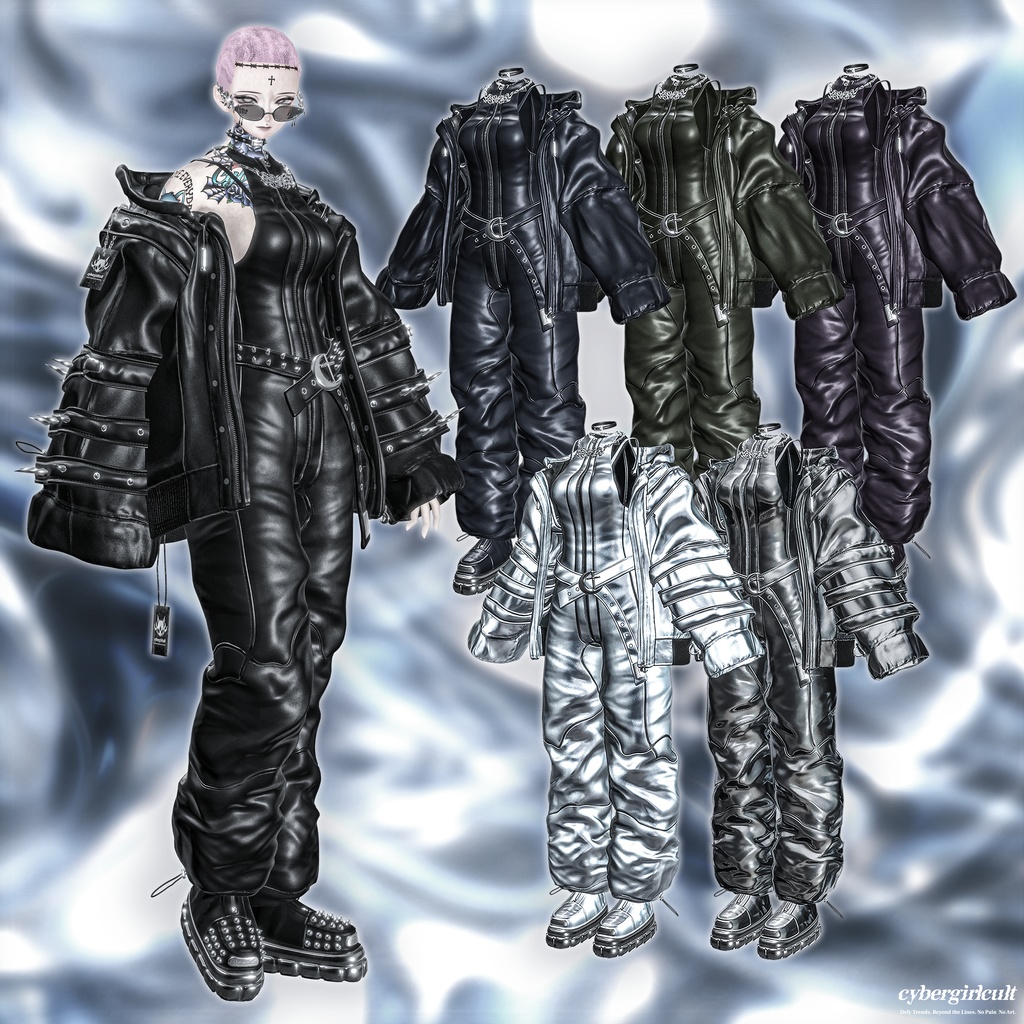 【5アバター対応】Glitch Mode/グリッチモード