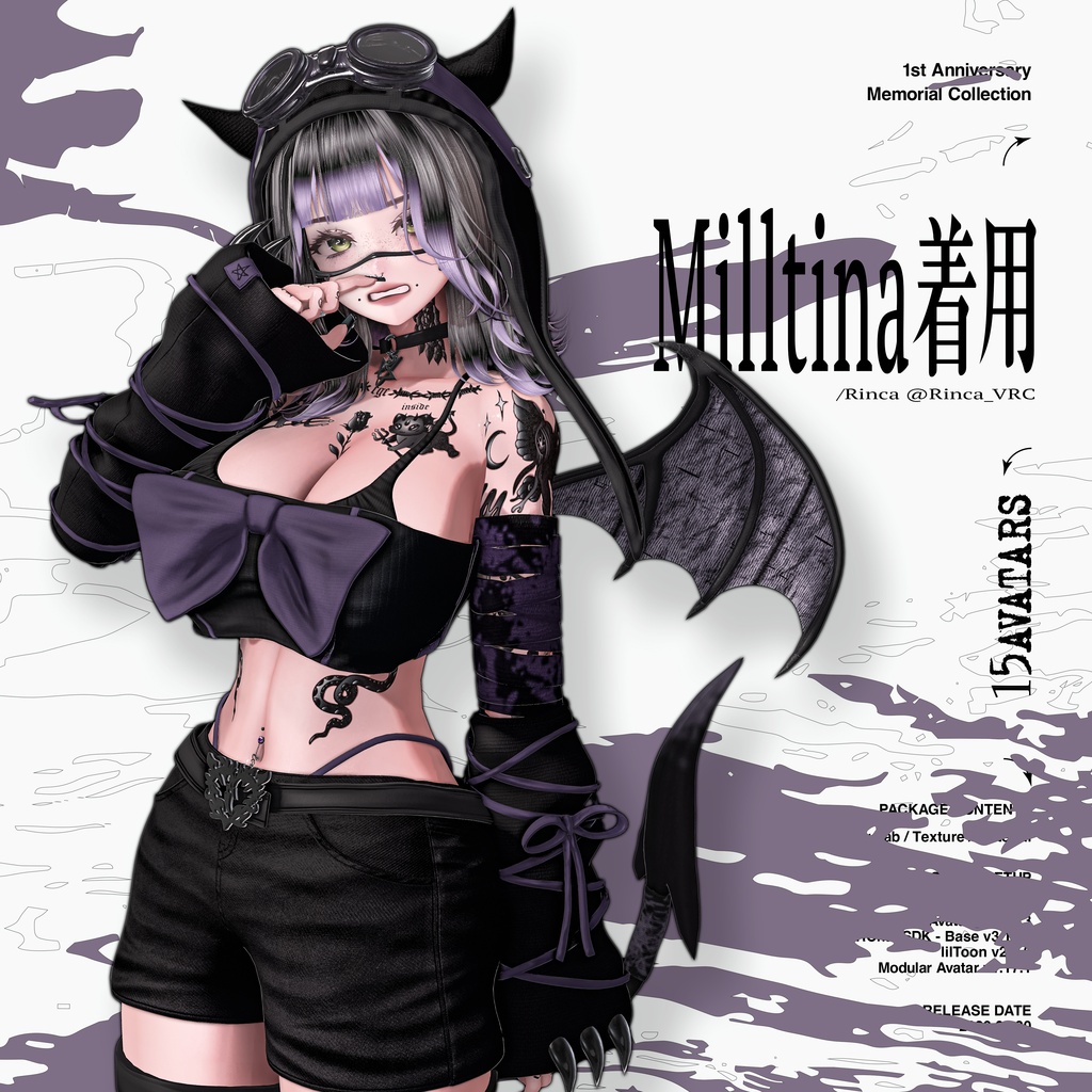 【999着限定】1周年記念メモリアルコレクション「Devilcore/デヴィルコア(悪魔の心臓)」