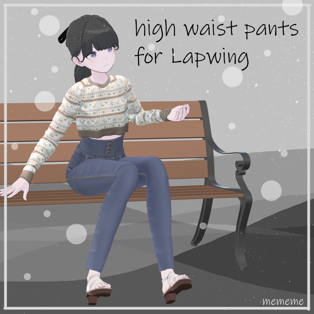 【HIGH WAIST PANTS】 Ver2.0