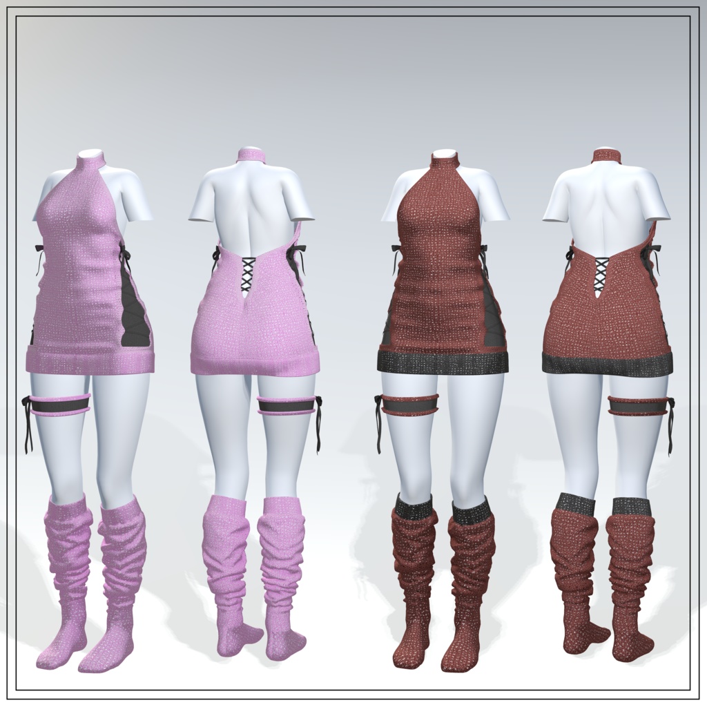 VRC3D衣装【手編みセーター】