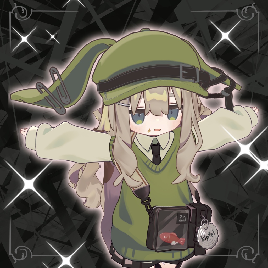 垂れウサCAP