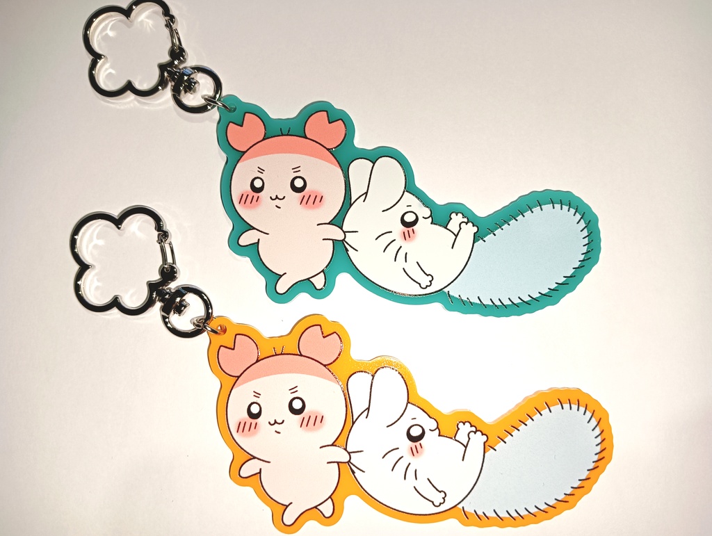 モモカニキーホルダー