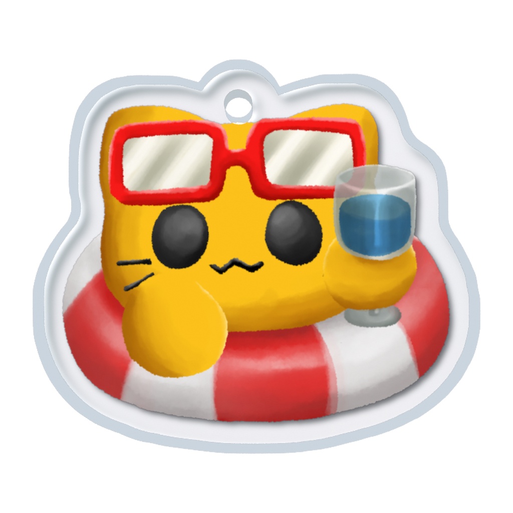 サマーにゃんぷっぷーめじるしチャーム