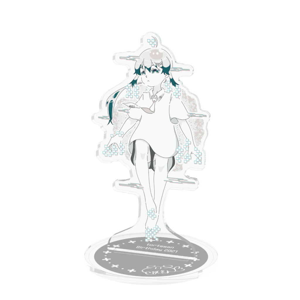 【受注生産(pixivFACTORY発送)】とるてさん。誕生日記念 アクリルスタンド